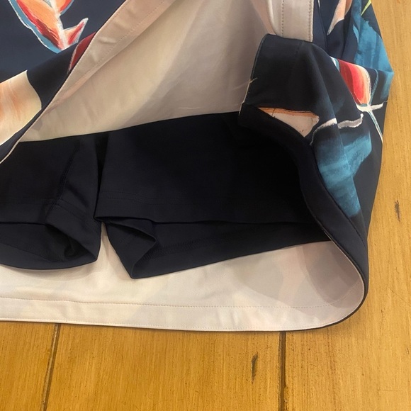 Walter Hayden Women’s Golf Skort Birds of Paradise Pockets New Size XL - Picture 4 of 11